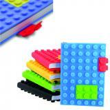 Caiet coperta silicon tip Lego